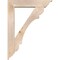 Ekena Millwork Olympic Traditional Smooth Bracket w/ Offset Brace, Douglas Fir, 7 1/2"W x 36"D x 48"H BKT0806X36X48OLY01SDF - alternate 4